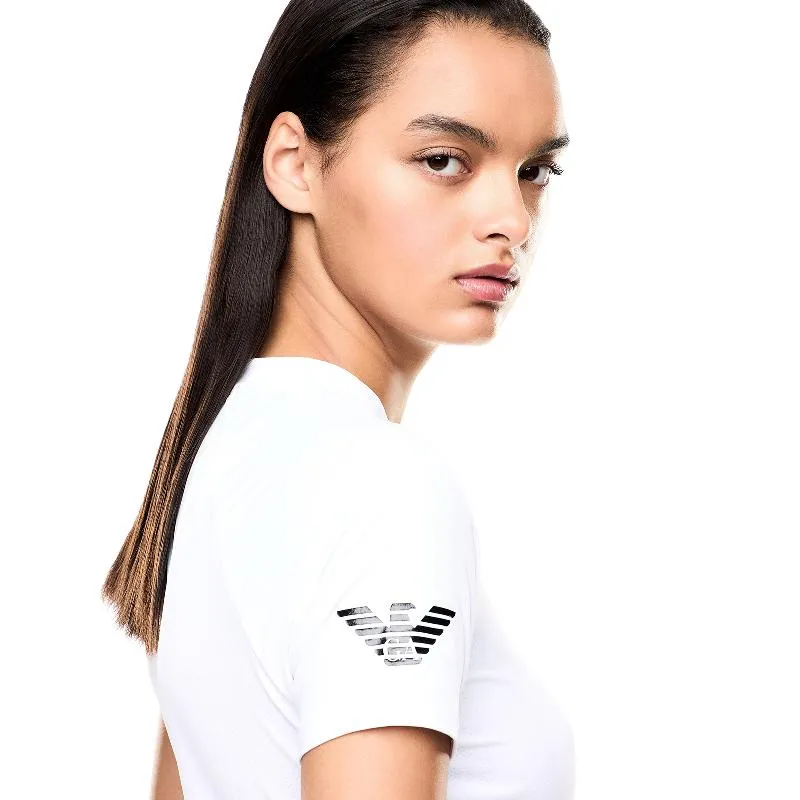 Armani EA7 Ventus 7 White Women''s T-Shirt