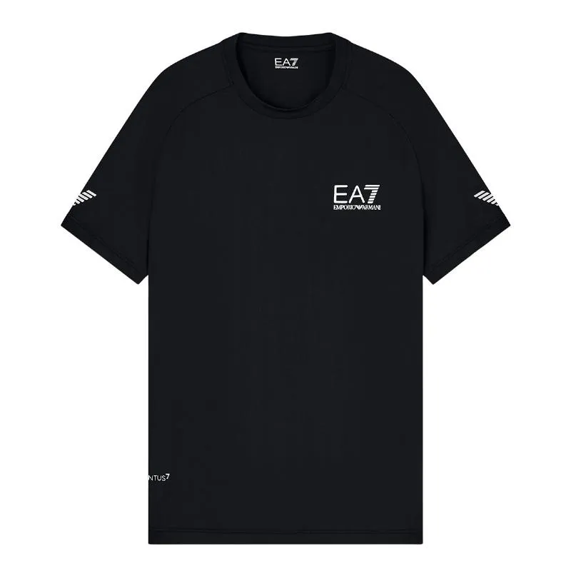 Armani EA7 Ventus 7 Black T-Shirt