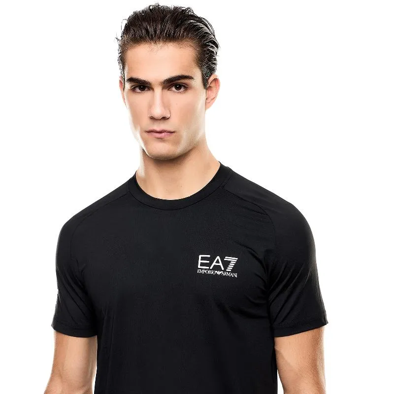 Armani EA7 Ventus 7 Black T-Shirt