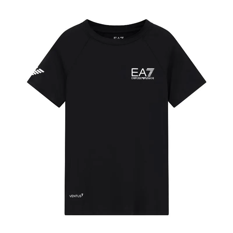 Armani EA7 Ventus 7 Black Women''''s T-Shirt