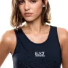 Camiseta Armani EA7 Ventus 7 Tennis Pro Azul Oscuro Mujer