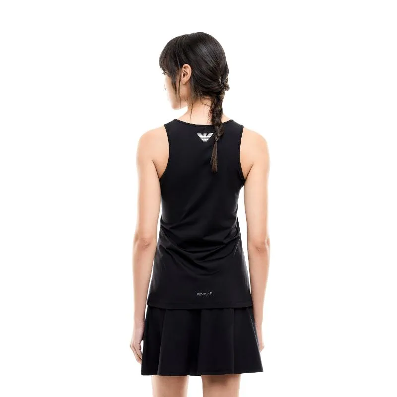 Armani EA7 Ventus 7 Tennis Pro T-shirt Nera da Donna