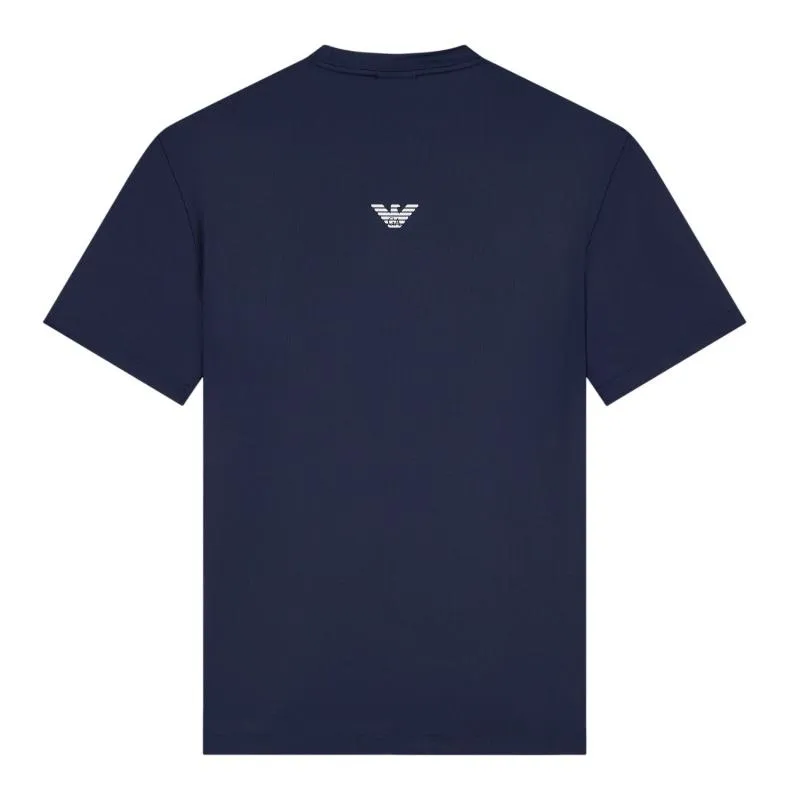 Camiseta Armani EA7 Ventus 7 Tennis Pro Regular Azul Armani