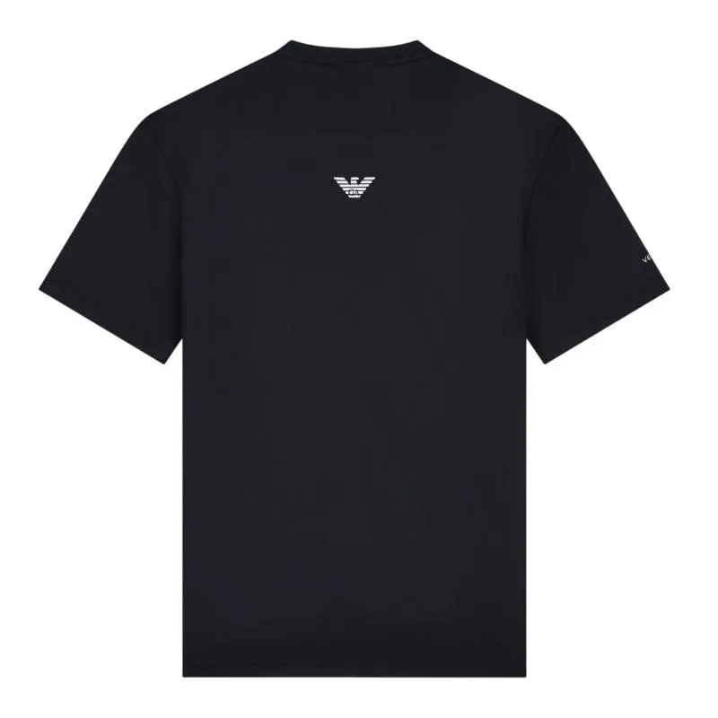 Camiseta Armani EA7 Ventus 7 Tennis Pro Regular Negro