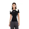 Camiseta Armani EA7 Ventus 7 Tennis Pro Stretch Negro Mujer