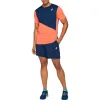 Camiseta Asics Club Navy Coral