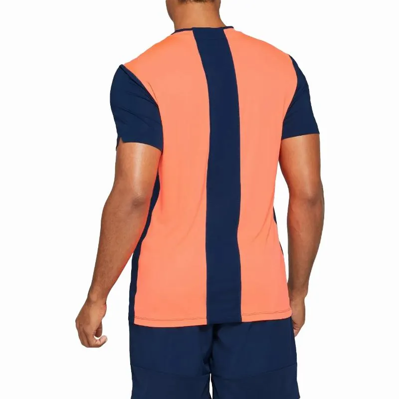 Camiseta Coral Peacoat do Asics Club