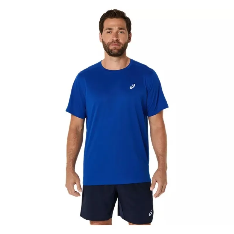 Camiseta Asics Core SS Top Azul Elétrico