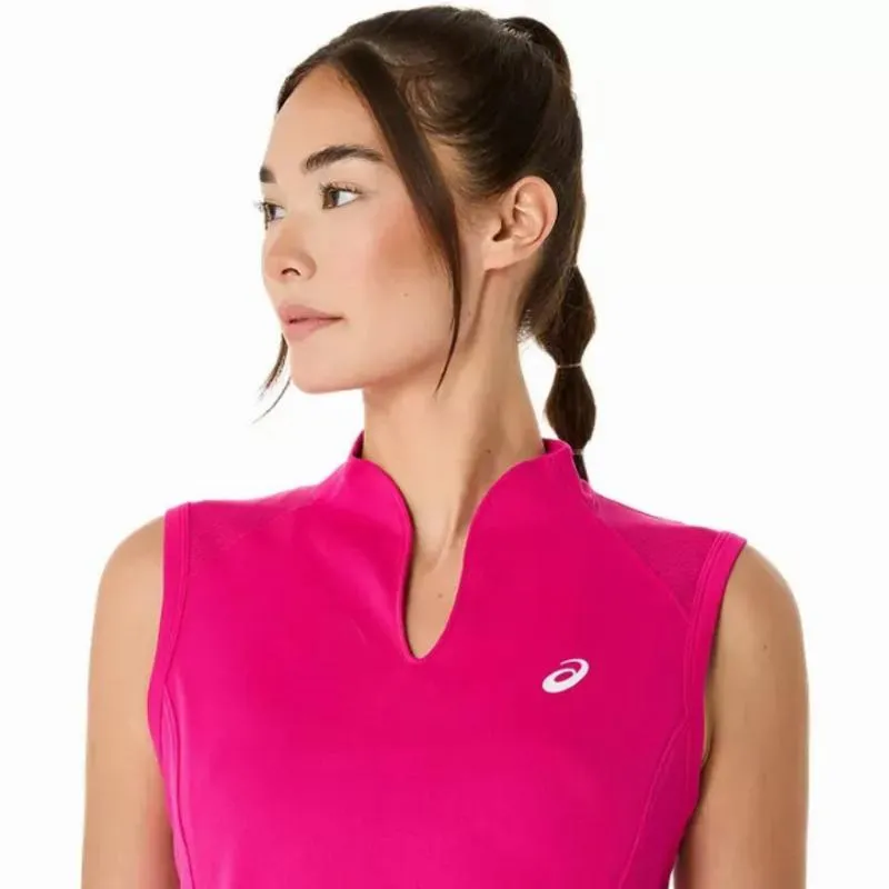 Camiseta Rosa Feminina da Asics Court