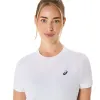 Camiseta Asics Court SS Top Blanco Mujer