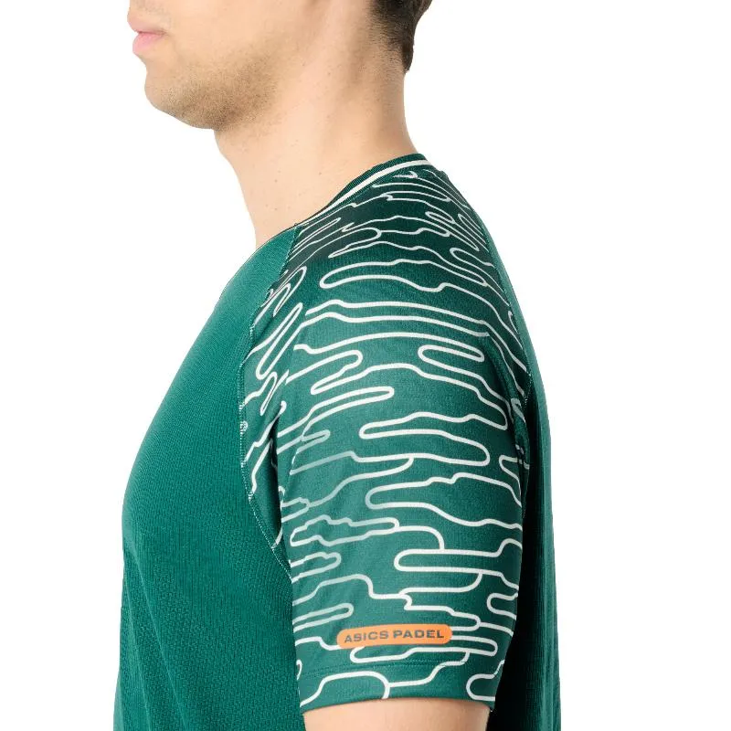 Asics Court SS Top Dark Green T-Shirt