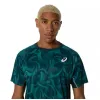 Camiseta Asics Game SS Top Green Saxon