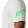 Camiseta Branca Verde Creme Asics Icon SS