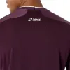 Asics Match Jacquard SS Top Dark Garnet T-Shirt