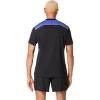 Camiseta Asics Padel Court SS Top Preto Azul Cobalto