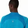 Camiseta Azul Egeu da Asics Road SS Top