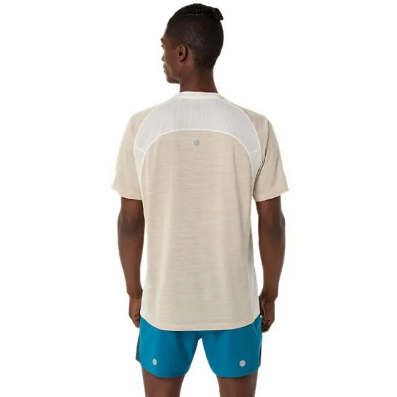 Camiseta Top Creme Asics Road SS