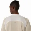Camiseta Top Creme Asics Road SS