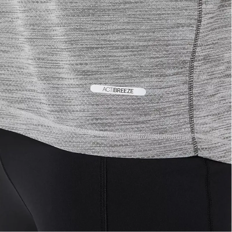 Camiseta Asics Road SS Top Cinza
