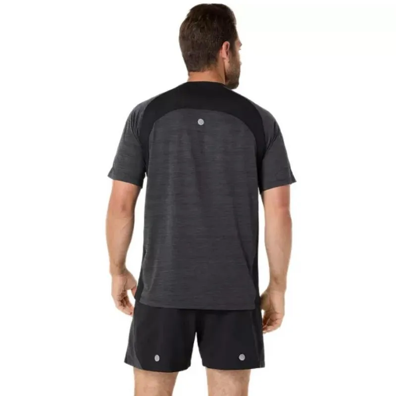 Camiseta preta Asics Road Road SS