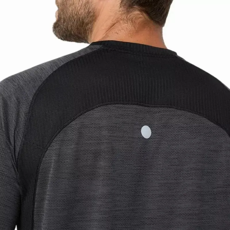 Camiseta preta Asics Road Road SS