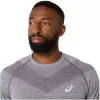 Camiseta Asics Seamless SS Top Lavanda Cinza Azul Índigo