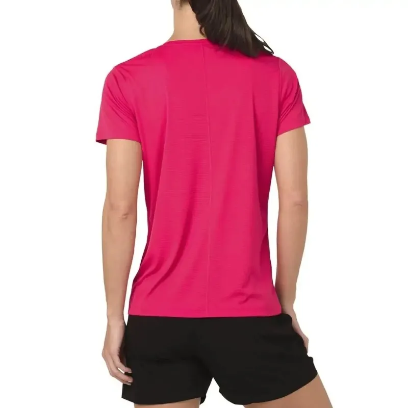 Camiseta Feminina Asics Silver SS Pink
