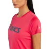 Camiseta Feminina Asics Silver Top Pink