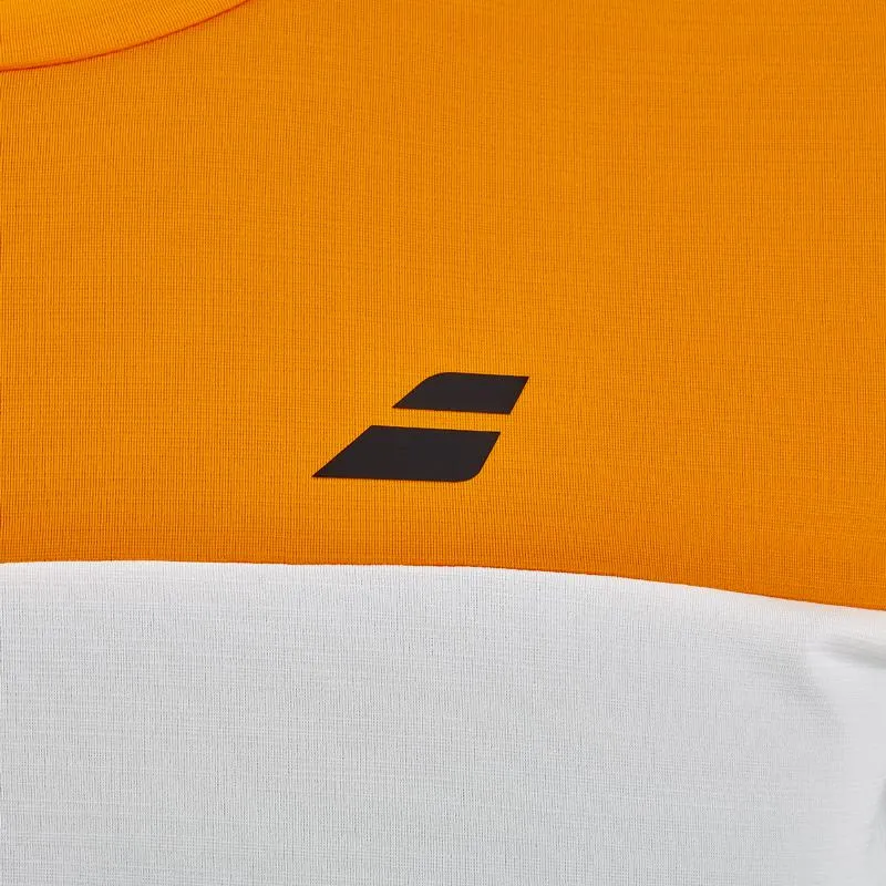 Babolat Crew Neck Cream Orange T-Shirt