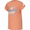Camiseta Babolat Exercício Gráfico Naranja Junior