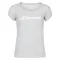 Camiseta Babolat Exercise Gris Jaspeado Mujer