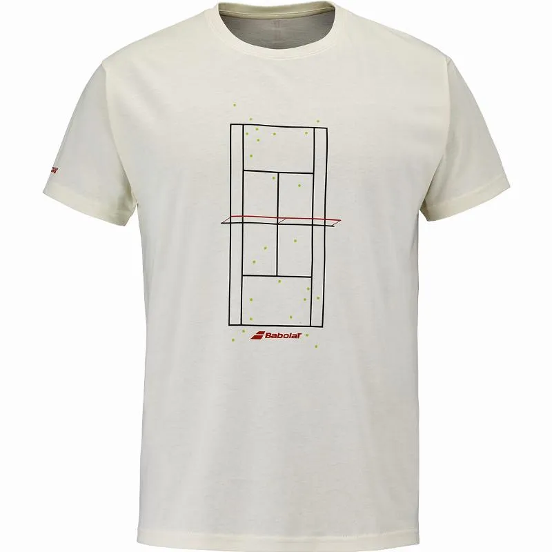 Mensagem do Exercício Camiseta Babolat Crema