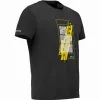 Mensagem do Exercício Camiseta Babolat Negro