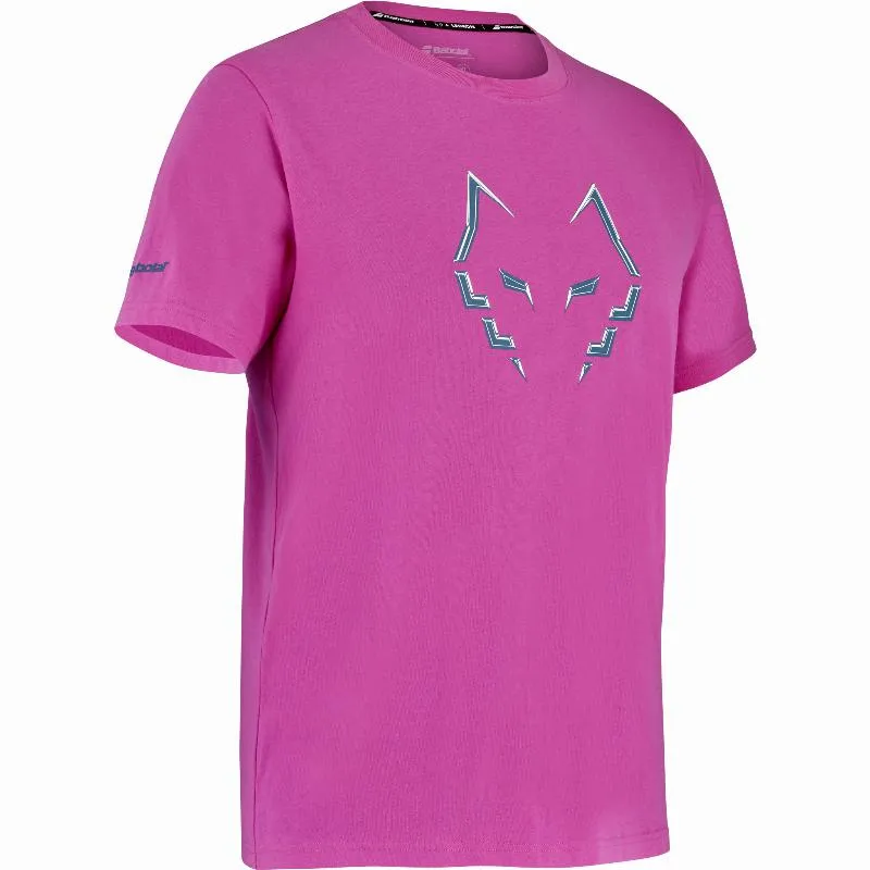 Babolat Juan Lebron Raspberry Cotton T-Shirt