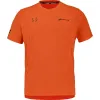Babolat Juan Lebron camiseta laranja de gola redonda