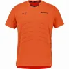 Babolat Juan Lebron camiseta réplica laranja com gola redonda
