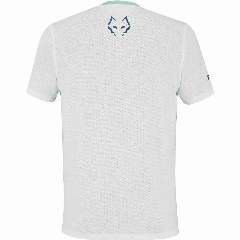 Camiseta Babolat Juan Lebron Crew Neck Tee Blanco