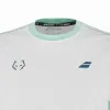 Camiseta Babolat Juan Lebron Crew Neck Tee Blanco