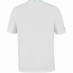 Babolat Juan Lebron Camiseta Larga de Algodão Branco