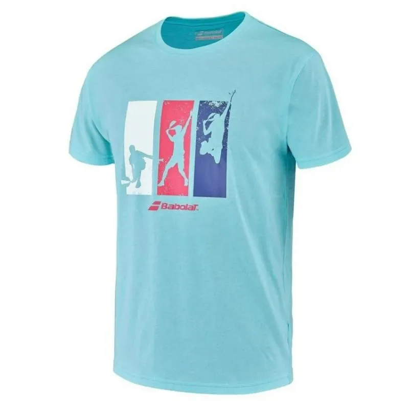 Babolat Camiseta Padel Azul