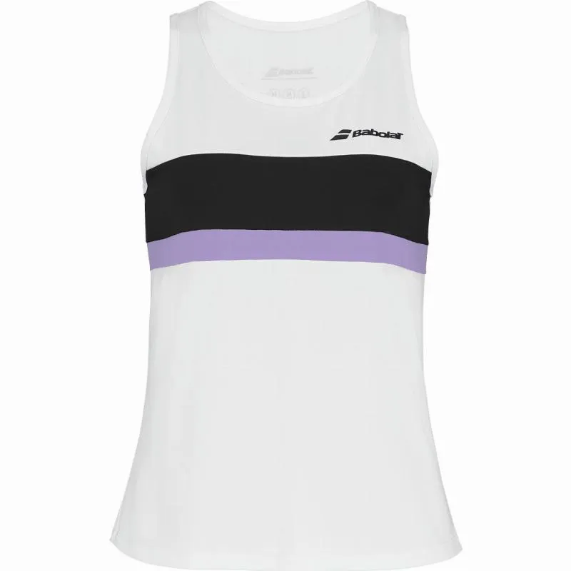 Camiseta Feminina Babolat Padel Branca