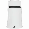 Camiseta Feminina Babolat Padel Branca