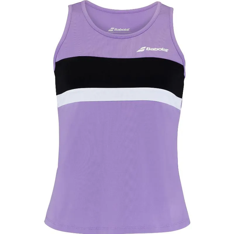 Camiseta feminina Babolat Padel Lavender