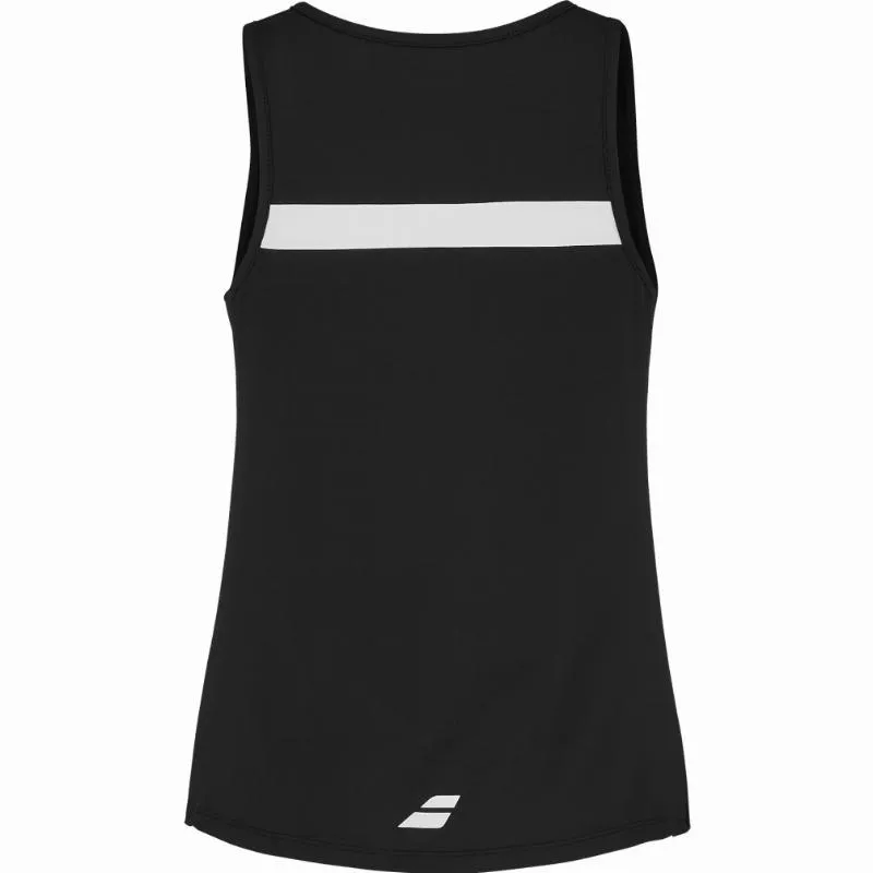 Camiseta Babolat Padel Preta Feminina