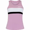 Camiseta feminina Babolat Padel Pink