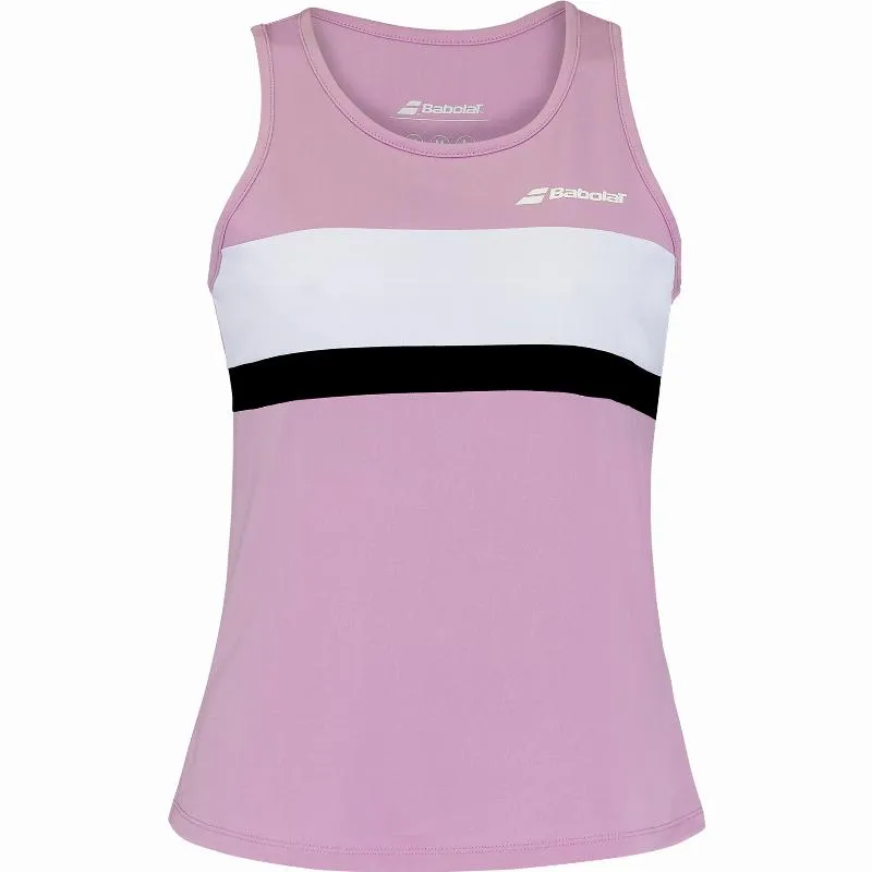 Camiseta feminina Babolat Padel Pink