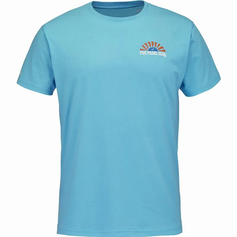 Camiseta Babolat Perf Algodão Azul