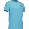 Camiseta Babolat Perf Algodão Azul