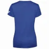 Camiseta Babolat Joga Capsleeve Azul Blanco Junior