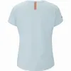 Camiseta Babolat joga Capsleeve Azul Claro Junior